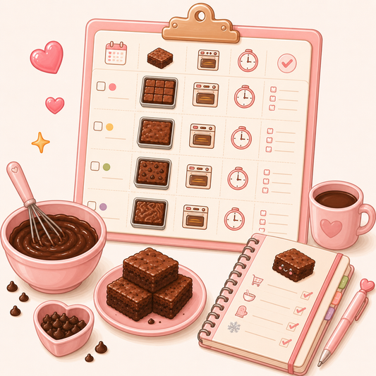 Brownie Baking Planner & Batch Tracker