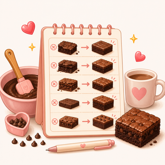 Brownie Mistakes & Quick Fix Notes