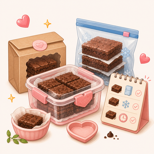 Brownie Storage, Freezing & Freshness Guide